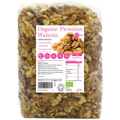 Organic Walnut Halves and Large Pieces